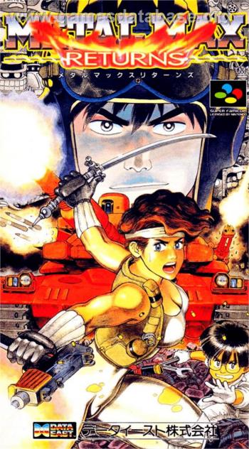 Cover Metal Max Returns for Super Nintendo